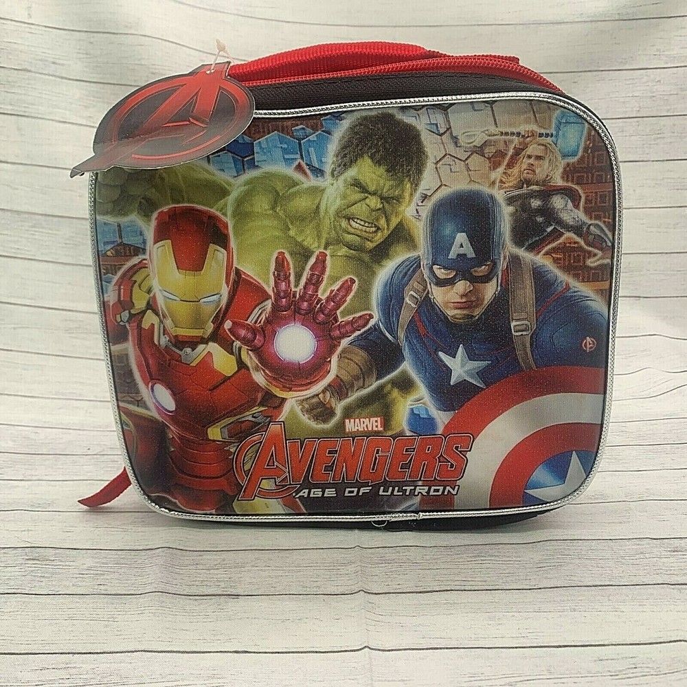 NWT Marvel Avengers Soft Lunchbox Age Of Ultron